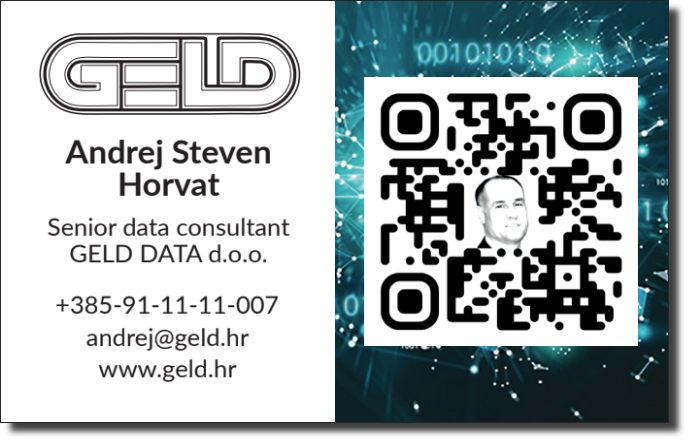 Andrej Steven Horvat business card